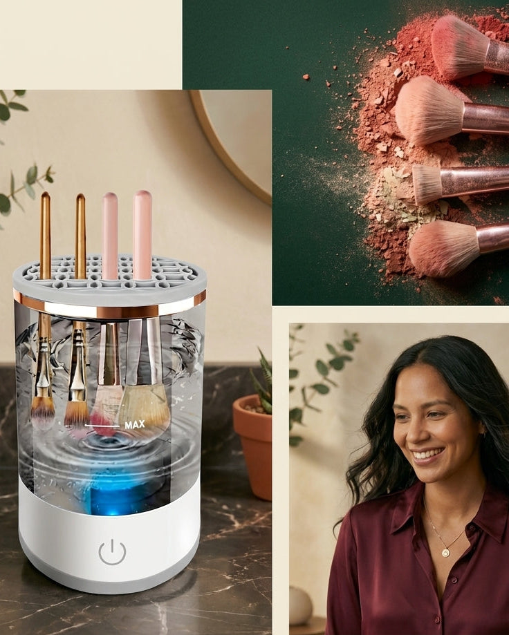 BrushClean Pro™ Tus brochas limpias en 3 minutos