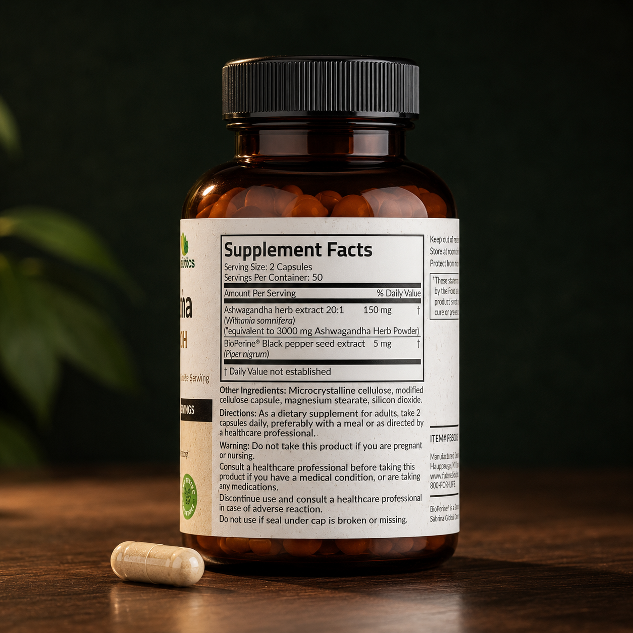 Ashwagandha Extra Strength Original 100u