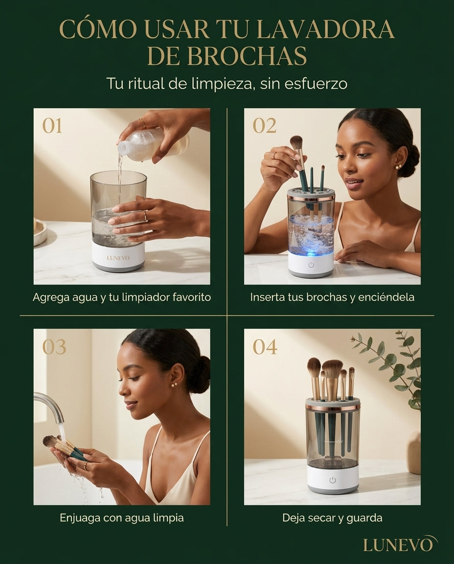 LIMPIADOR DE BROCHAS ELÉCTRICO